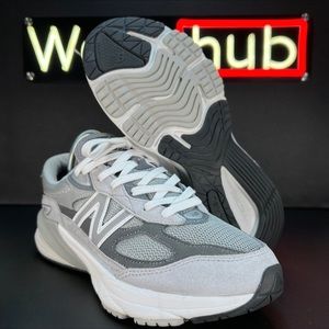 New Balance 990 V6 Running Shoes • M990GL6 • Castlerock/Gray • Mens 7 / WMNS 8.5